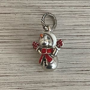 Brighton NWOT Colorful Snowman Christmas Holiday Charm
